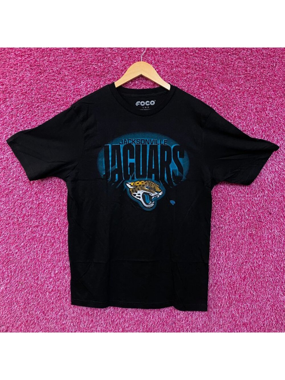 FOCO NFL Jacksonville Jaguars Team Logo Graphic T-Shirt Large